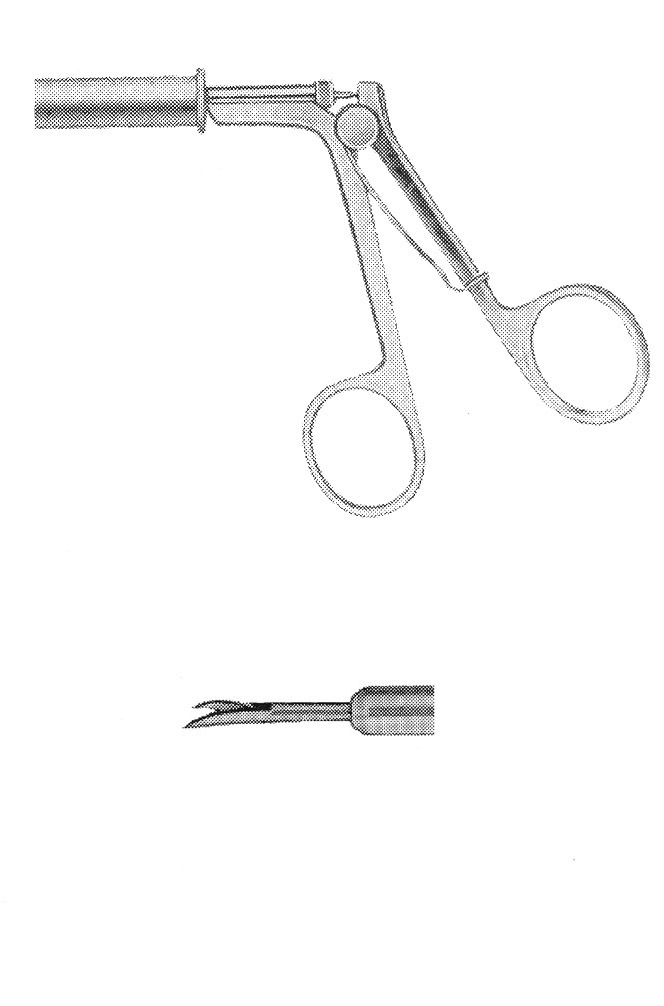 İZOLESİZ MAKAS L MODEL SAPLI  ÇAP : 5MM L:36CM